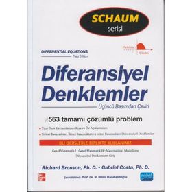 Diferansiyel Denklemler - Bülent Ayanlar
