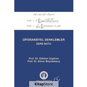 Diferansiyel Denklemler Ders Notu - Gökhan Uzgören Alinur Büyükaksoy