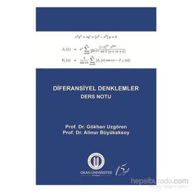 Diferansiyel Denklemler Ders Notu - Gökhan Uzgören Alinur Büyükaksoy