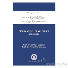 Diferansiyel Denklemler Ders Notu - Gökhan Uzgören Alinur Büyükaksoy