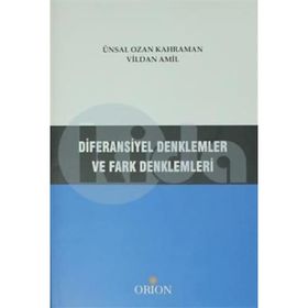 Diferansiyel Denklemler Ve Fark Denklemleri - Ünsal Ozan Kahraman
