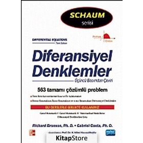 DIFERENSIYEL DENKLEMLER - SCHAUM'S - H. HILMI HACISALIHOĞLU