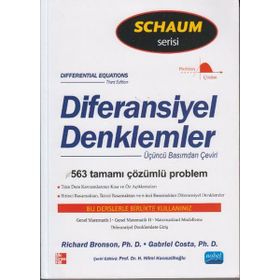 DIFERENSIYEL DENKLEMLER - SCHAUM'S - H. HILMI HACISALIHOĞLU