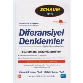 DIFERENSIYEL DENKLEMLER - SCHAUM'S - H. HILMI HACISALIHOĞLU