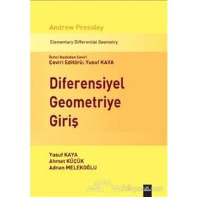 Diferensiyel Geometriye Giriş - Andrew Pressley