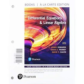 Differential Equations and Linear Algebra - C. Henry Edwards David E. Penney