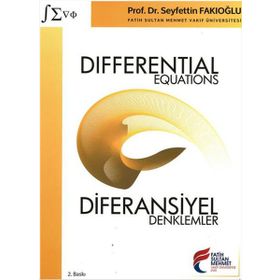 Differential Equations - Diferansiyel Denklemler - Seyfettin Fakıoğlu