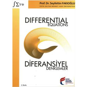 Differential Equations - Diferansiyel Denklemler - Seyfettin Fakıoğlu
