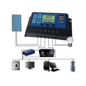 Diğer 30 Amper 12V 24V Solar Akü Şarj Kontrol Cihazı