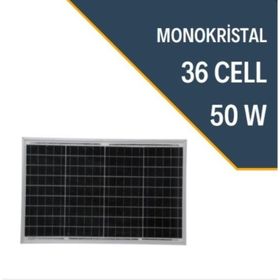 Diğer 50 W Monokristal Solar Güneş Paneli