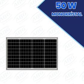 Diğer 50 W Monokristal Solar Güneş Paneli