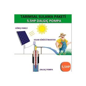 Diğer 5,5 HP Dalgıç Pompa Tarımsal Sulama Sistemi