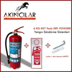 Diğer 6 Kg Kkt Tozlu Yangın Söndürme Tüpü