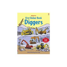 Diggers Sticker Book-Usborne Publishing