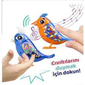 Digibirds İkili Paket Seri 1-SIL 88611 Oyuncak Figür
