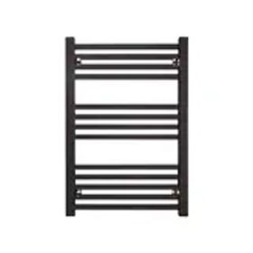 Digisu Havlupan 400x700 mm Parlak Siyah Radyatör