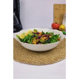 Digit Home 65080 Pure Gold Porselen 24 cm Yaldızlı Tekli Bol Kase