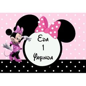 Digital Magnet Minnie Mouse Temalı Afiş