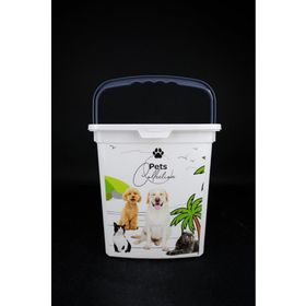 Digithome C320.037 Beyaz 6 lt Köpek Maması Saklama Kabı