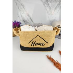 Digithome CLY-J1006 C1-1-121 Siyah Hasır Çok Amaçlı Mini Dikdörtgen Sepet