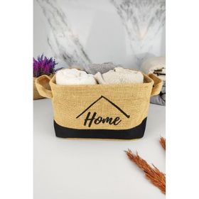 Digithome CLY-J1006 C1-1-121 Siyah Hasır Çok Amaçlı Mini Dikdörtgen Sepet