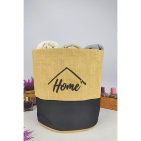 Digithome CLY-J1023 C1-1-121 Siyah Hasır Çok Amaçlı Düzenleyici Organizer Yuvarlak Saksılık