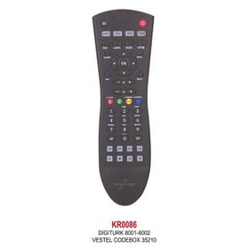 Digitürk 8001-8002 KR-0086 Uydu Kumandası