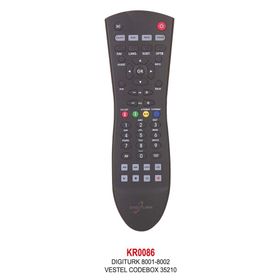 Digitürk 8001-8002 KR-0086 Uydu Kumandası