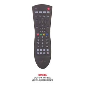 Digitürk 8001-8002 KR-0086 Uydu Kumandası