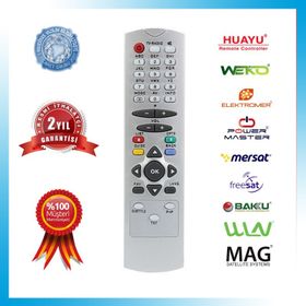 Digitürk DCR RC 2540 Beyaz Uydu Alıcı Kumanda