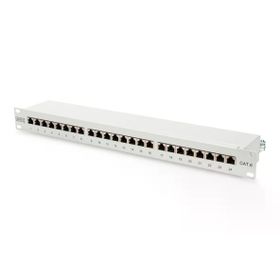 Digitus 19 İnç 24 port CAT-6 FTP Zırhlı Patch Panel