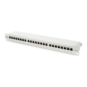 Digitus 19 İnç 24 port CAT-6 FTP Zırhlı Patch Panel