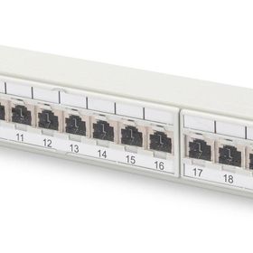 Digitus 19 İnç 24 port CAT-6 FTP Zırhlı Patch Panel