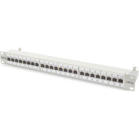 Digitus 19 İnç 24 port CAT-6 FTP Zırhlı Patch Panel