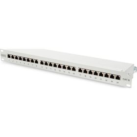 Digitus 19 İnç 24 port CAT-6 FTP Zırhlı Patch Panel