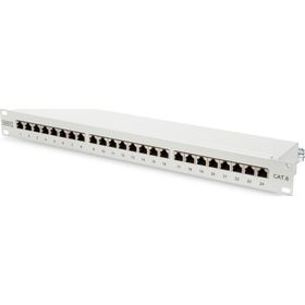 Digitus 19 İnç 24 port CAT-6 FTP Zırhlı Patch Panel