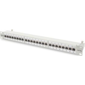 Digitus 19 İnç 24 port CAT-6 FTP Zırhlı Patch Panel