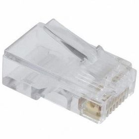 Digitus A-MO-8-8-SR-100 Modüler Fiş 5E RJ45 8P8C Zırhsız Yuvarlak Kablo