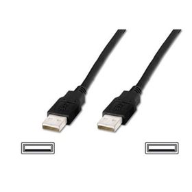 Digitus AK-300101-018-S 1.8 m USB 2.0 to USB 2.0 Erkek-Erkek AWG28 USB 2.0 Kablo