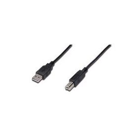 Digitus AK-300105-030-S 3 m USB 2.0 to USB Tip B Erkek-Erkek AWG28 USB 2.0 Yazıcı Kablosu