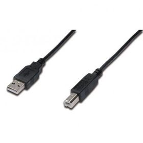 Digitus AK-300105-030-S 3 m USB 2.0 to USB Tip B Erkek-Erkek AWG28 USB 2.0 Yazıcı Kablosu