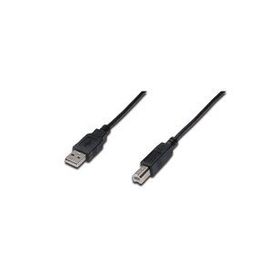 Digitus AK-300105-030-S 3 m USB 2.0 to USB Tip B Erkek-Erkek AWG28 USB 2.0 Yazıcı Kablosu