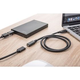 Digitus AK-300210-020-S 2 m USB Type C to USB Type C Erkek-Dişi 3A 480MB v2.0 USB Kablo