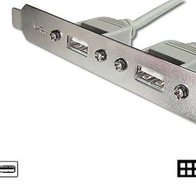 Digitus AK-300301-002-E IDC-2xUSB2.0 0.25m Çevirici