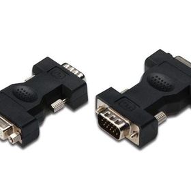 Digitus AK-320505-000-S DVI To VGA Dişi-Erkek 24+5 Siyah Dönüştürücü