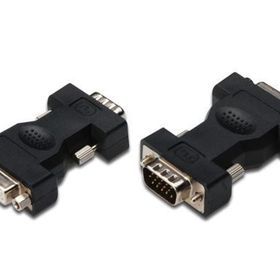 Digitus AK-320505-000-S DVI To VGA Dişi-Erkek 24+5 Siyah Dönüştürücü