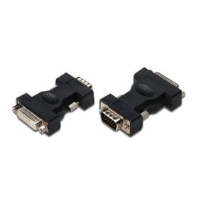 Digitus AK-320505-000-S DVI To VGA Dişi-Erkek 24+5 Siyah Dönüştürücü