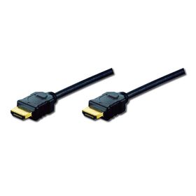 Digitus AK-330107-010S Siyah 1 mt HDMI Bağlantı Kablosu