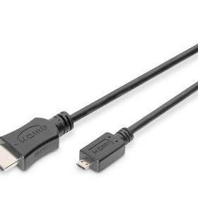 Digitus AK-330109-010-S 1m Micro HDMI to HDMI Kablo