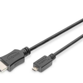 Digitus AK-330109-010-S 1m Micro HDMI to HDMI Kablo